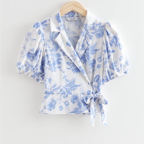Tops - & other stories wrap blouse
